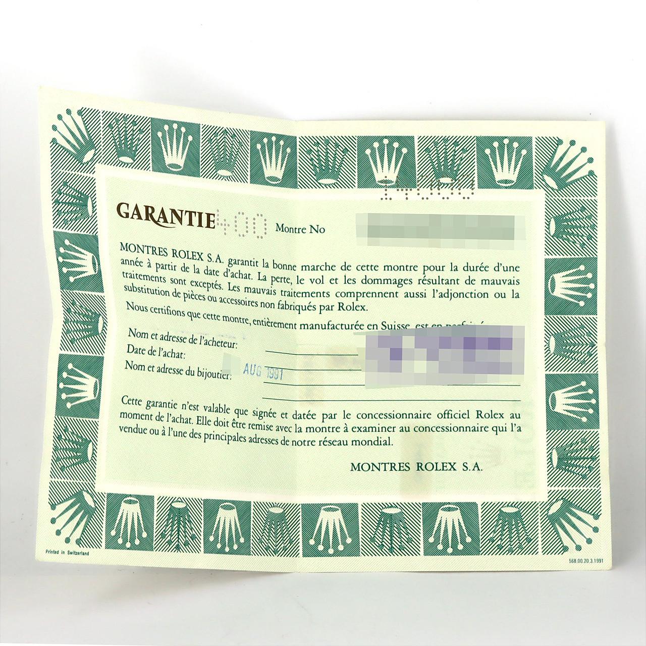 ロレックス エアキング 14000 SS 自動巻 E番