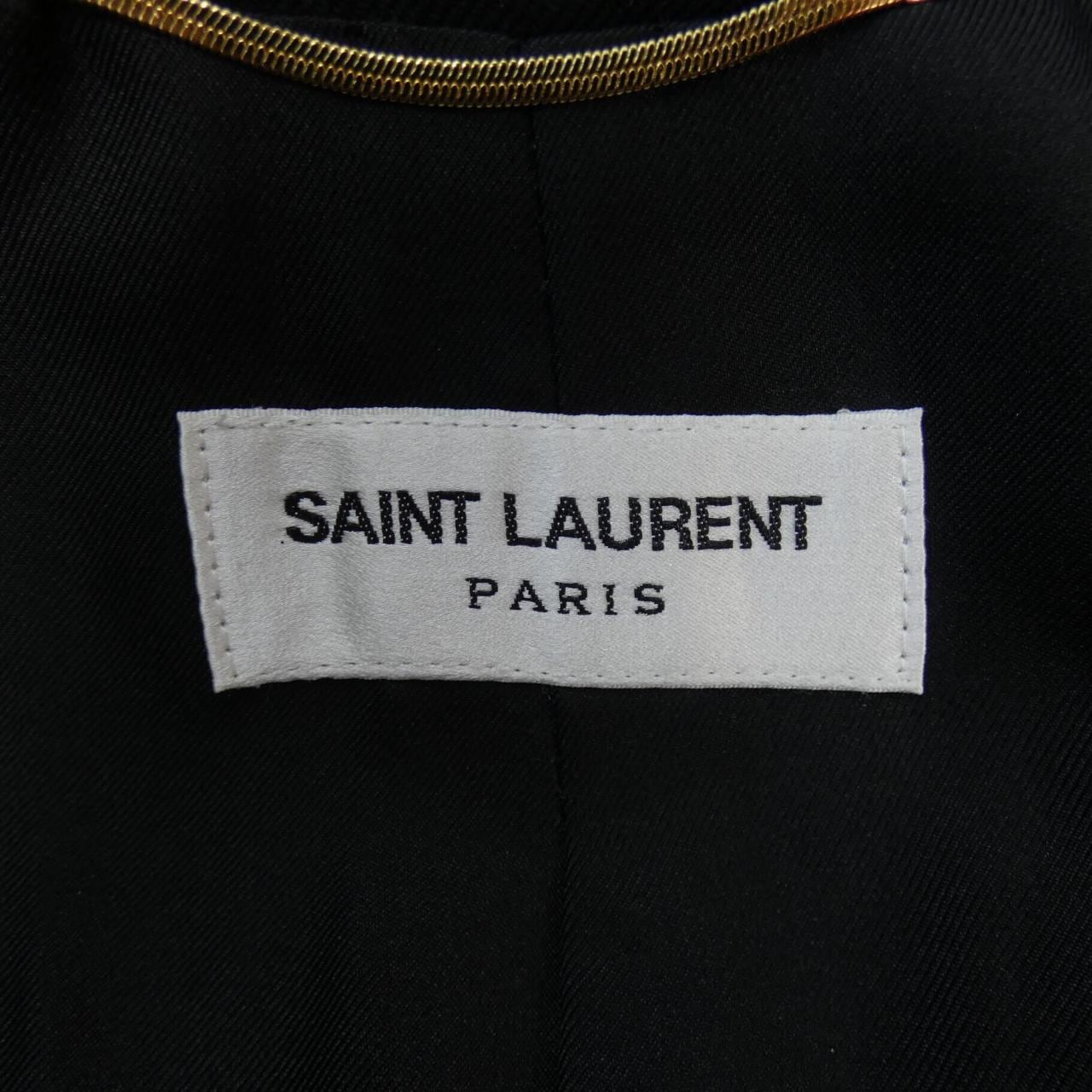 SAINT LAURENT無領夾克