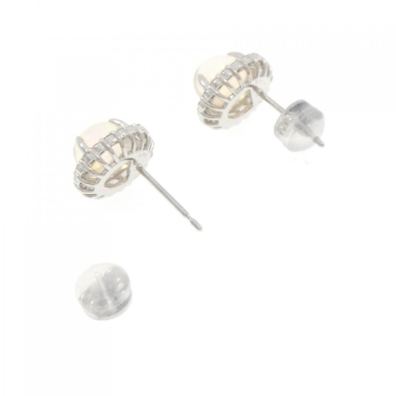 PT900 オパール ピアス 2.48CT