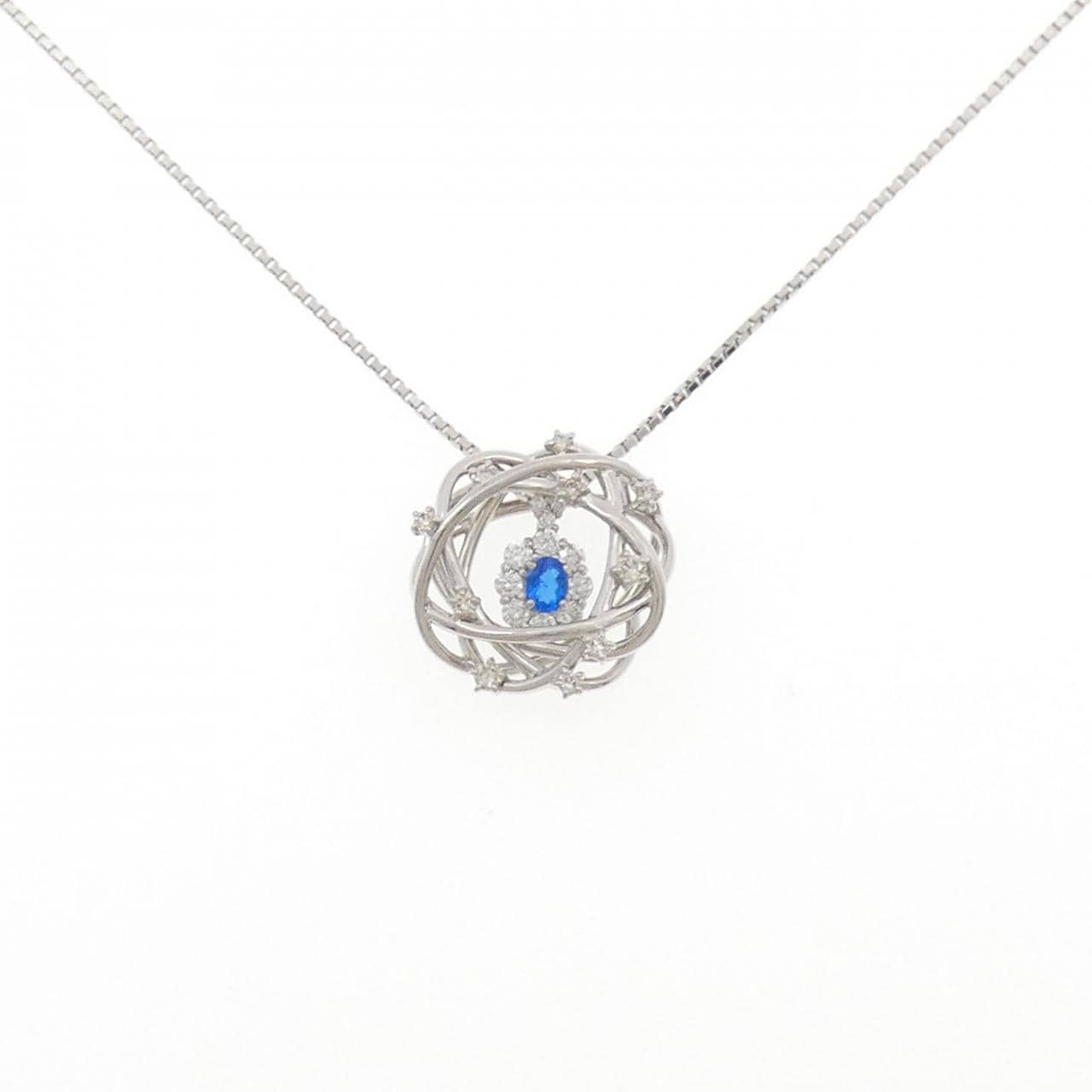 PT900/PT850 2WAY アウイナイト ネックレス 0.122CT