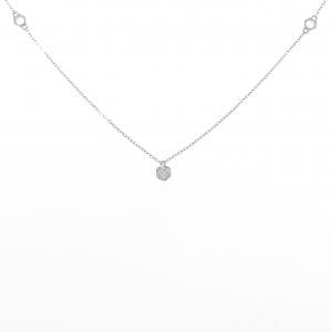 K18WG ダイヤモンド ネックレス 0.05CT