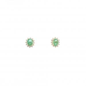 K18YG エメラルド ピアス