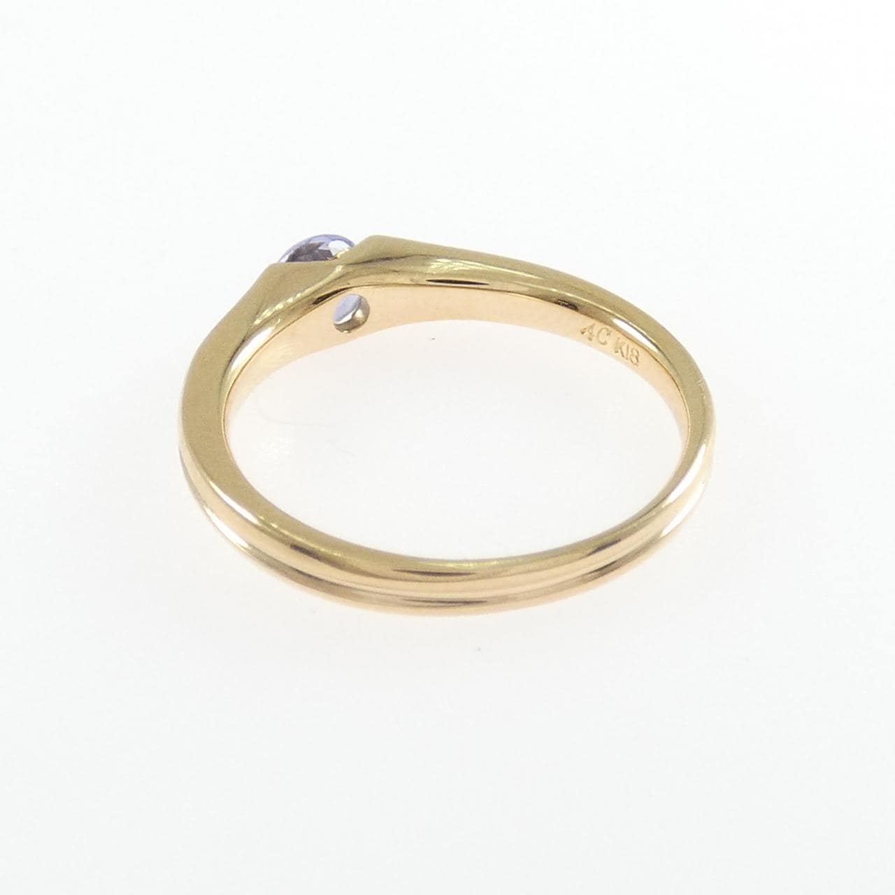 4゜C坦桑石石戒指