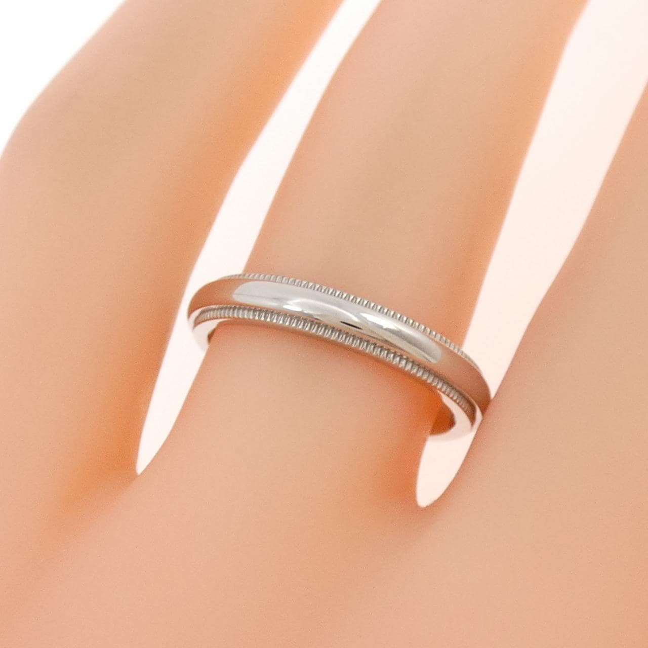 ティファニー ミルグレイン リング