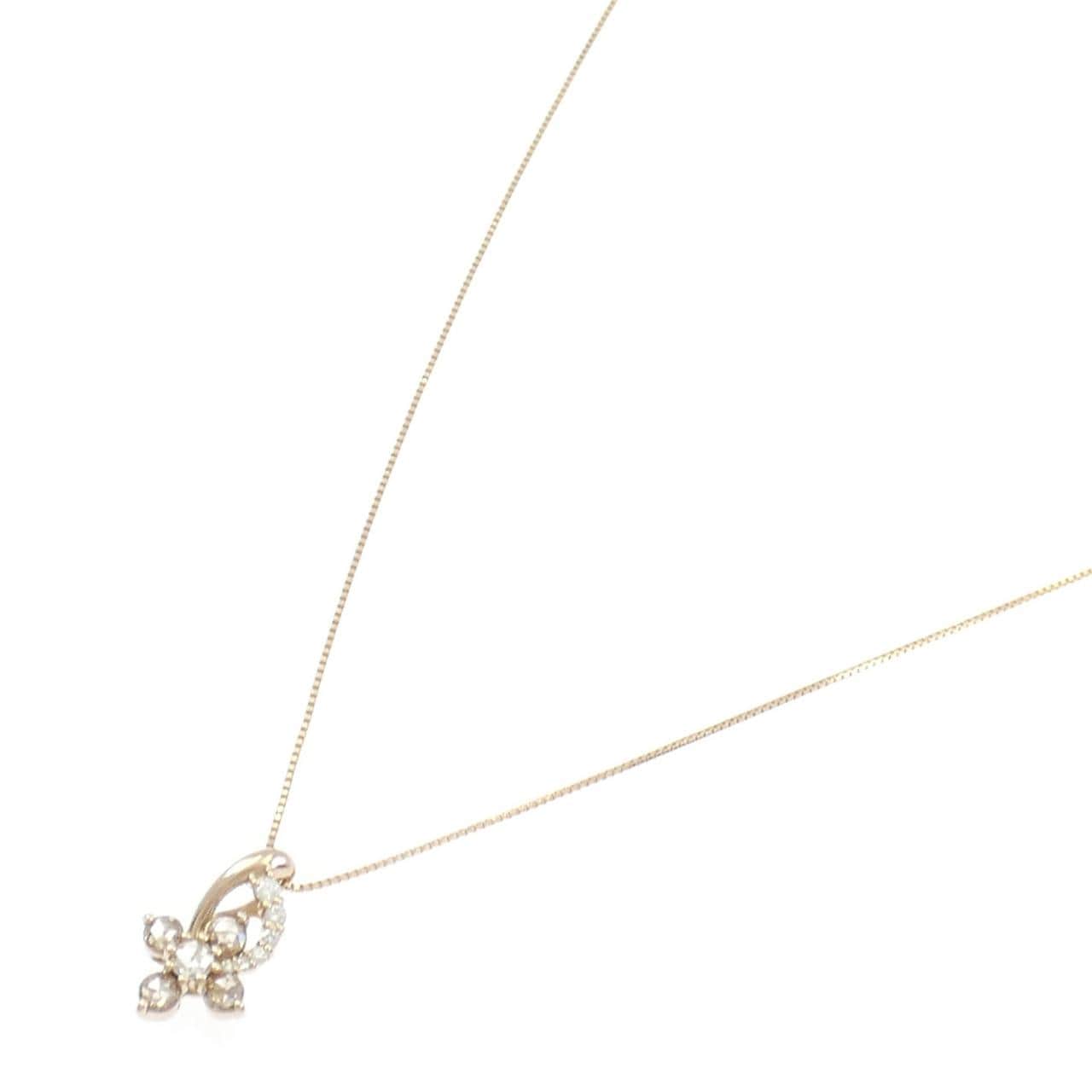 K18YG ダイヤモンド ネックレス 0.53CT