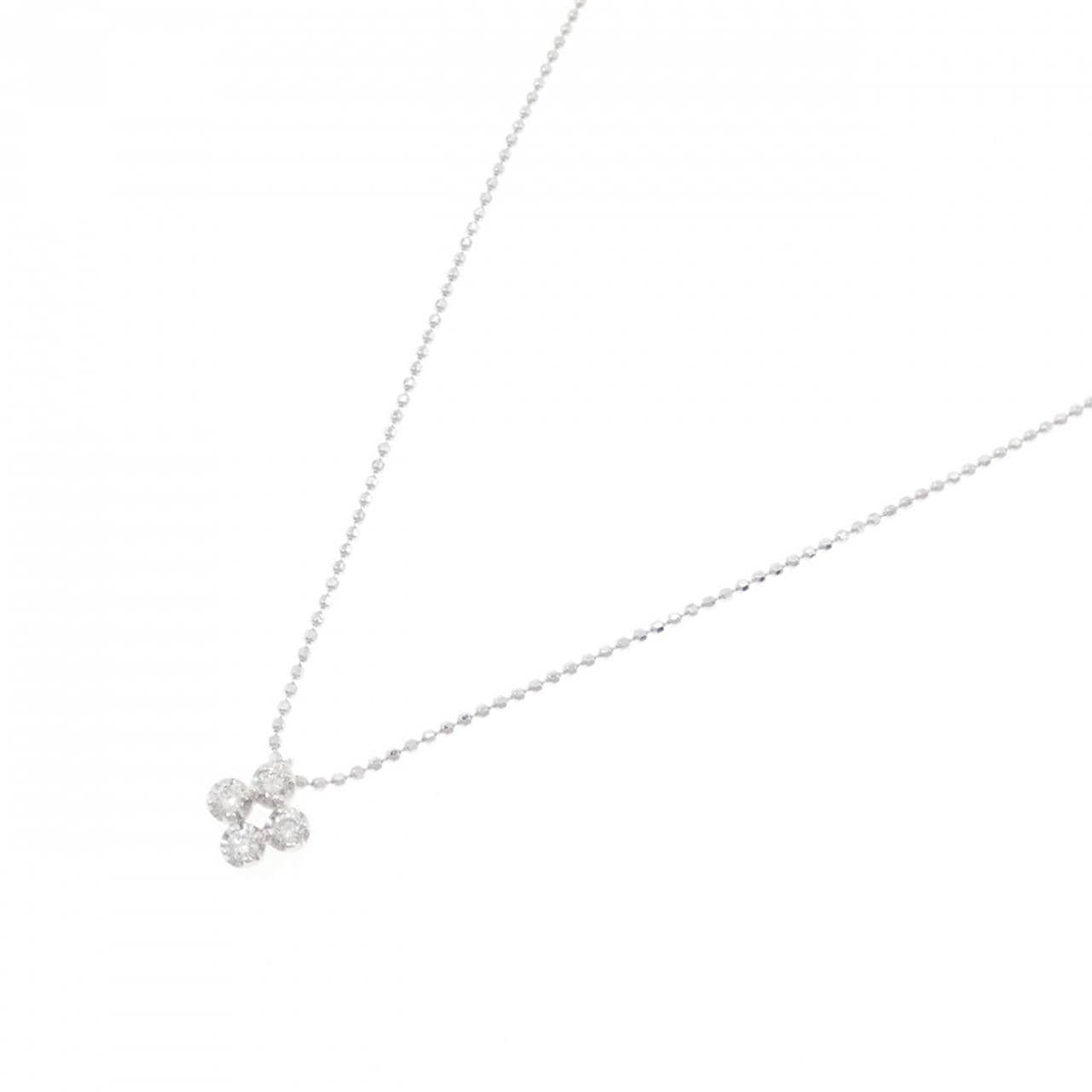 ヴァンドーム ダイヤモンド ネックレス 0.12CT
