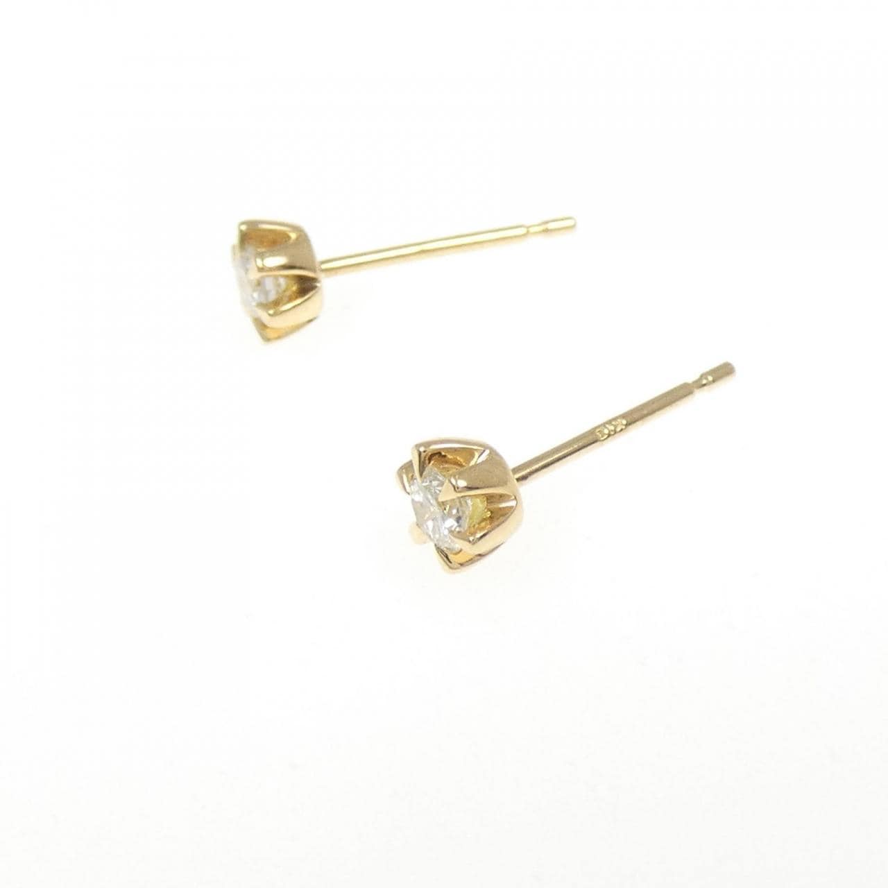 K18YG ダイヤモンド ピアス 0.20CT