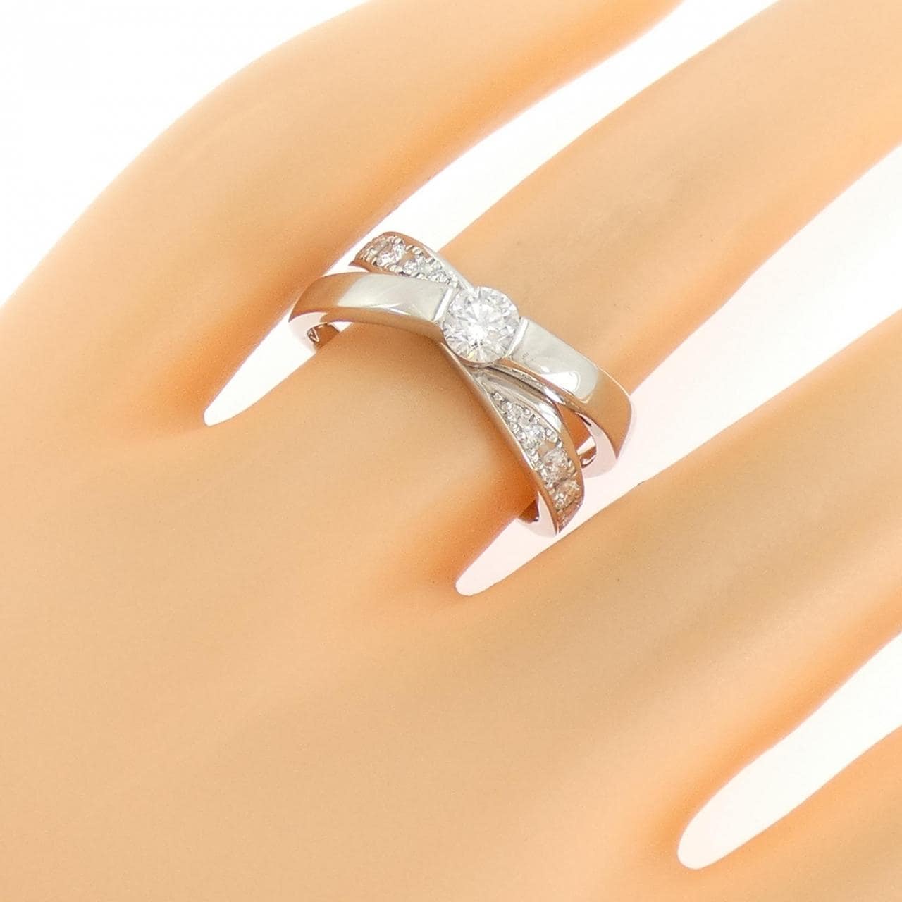 PT900 ダイヤモンド リング 0.321CT