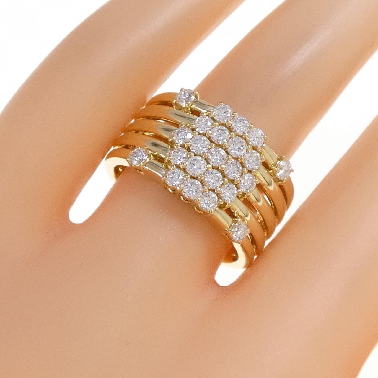 星の砂 ダイヤモンド リング 0.90CT