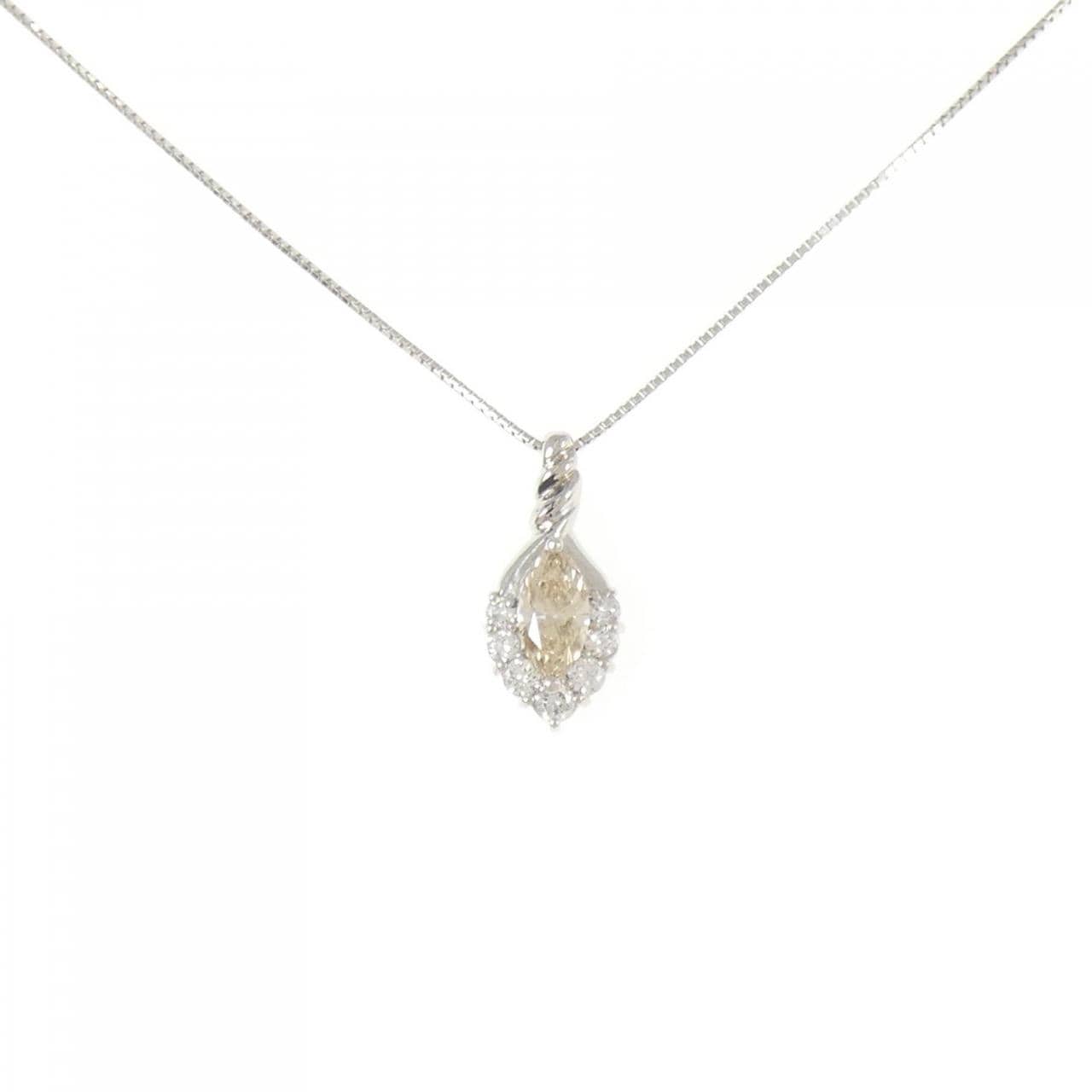 PT900/PT850 ダイヤモンド ネックレス 0.792CT