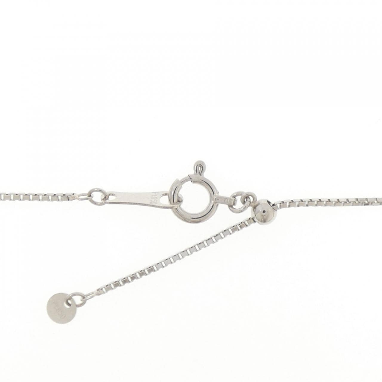 PT900/PT850 アレキサンドライト ネックレス 0.41CT