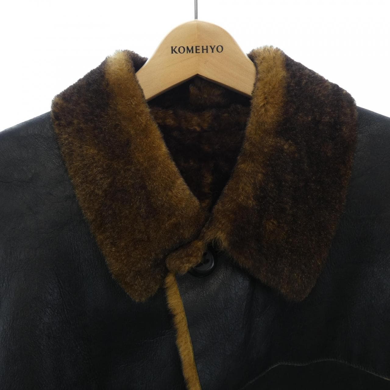 ジョルジオ アルマーニ GIORGIO ARMANI ムートンコート