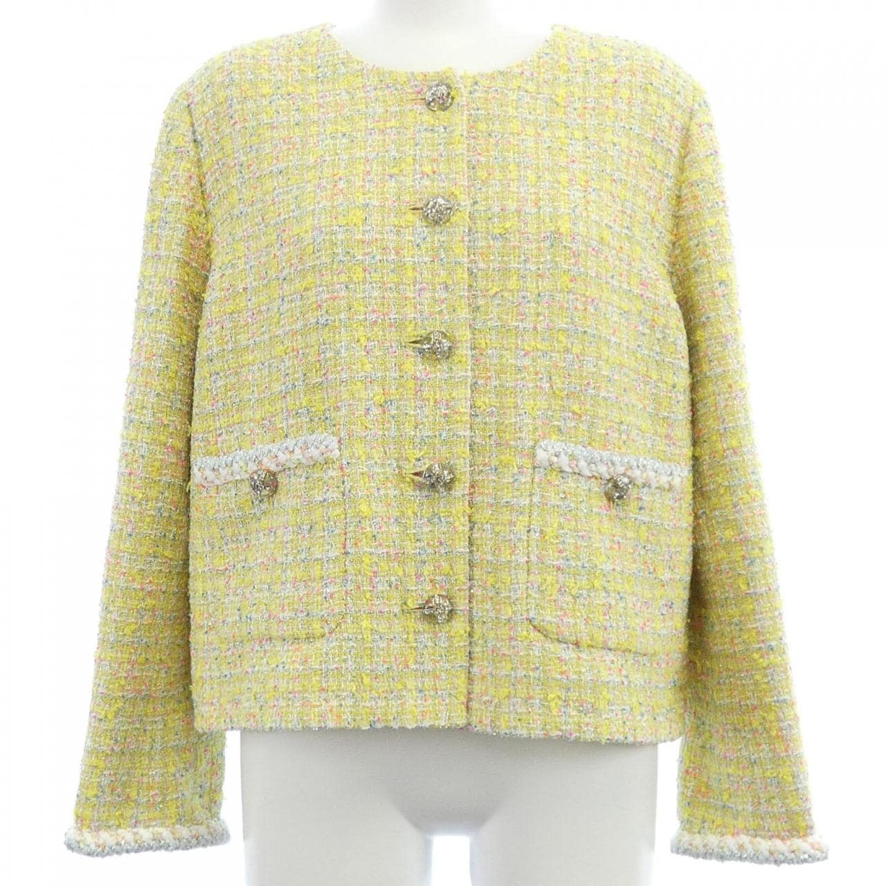 シャネル CHANEL P76339V68243 ノーカラージャケット