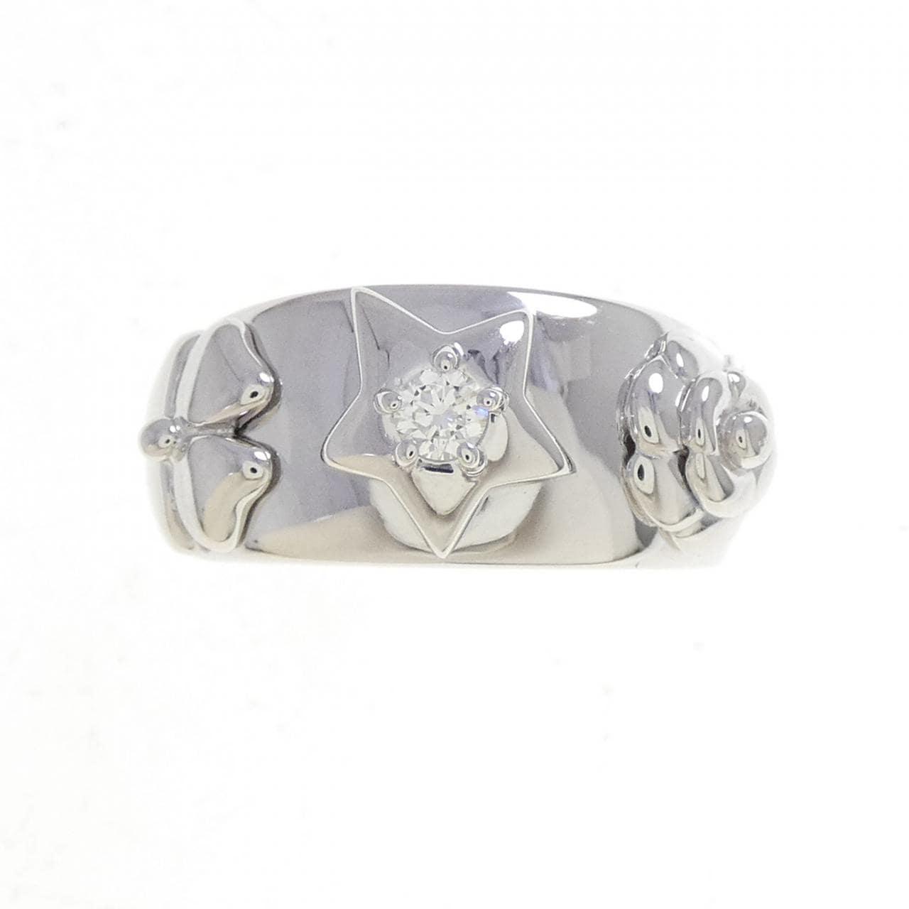 【ヴィンテージ】シャネル スリーシンボルズ リング