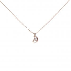 K10PG ダイヤモンド ネックレス 0.03CT