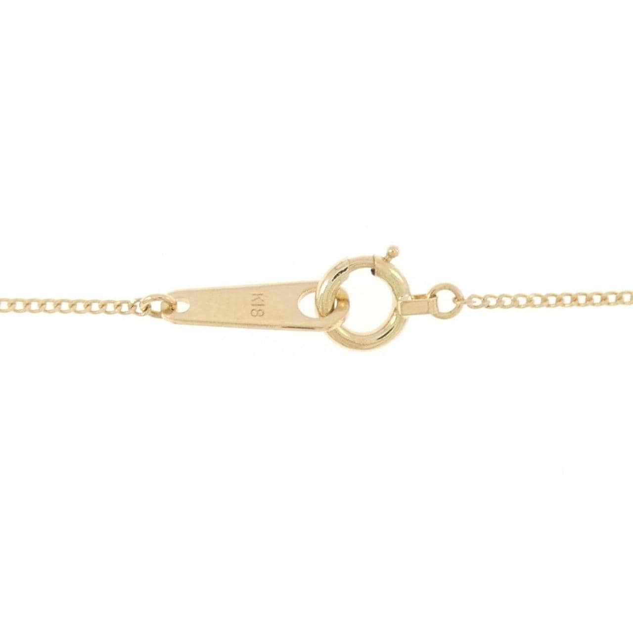 K18YG エメラルド ネックレス 0.29CT