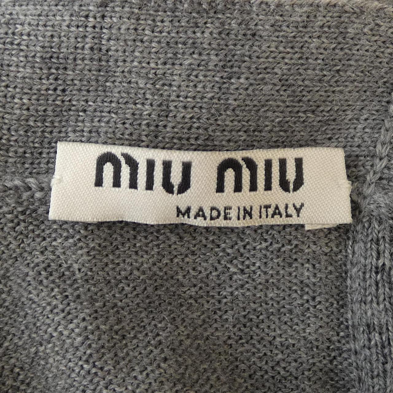 ミュウミュウ MIU MIU MMC926 1KRG カーディガン