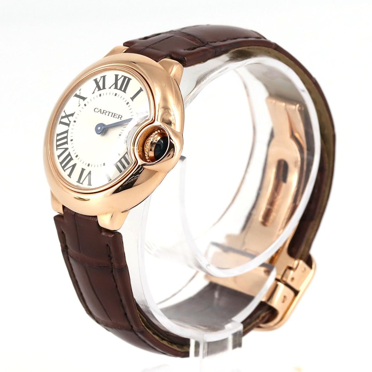 Cartier Ballon Blue SM PG W6900256 PG/RG Quartz