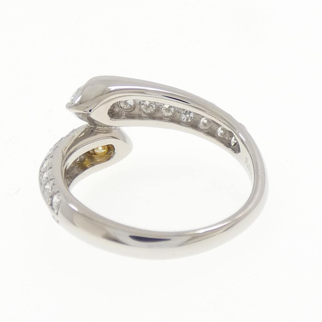 PT900/K18YG ダイヤモンド リング 1.07CT