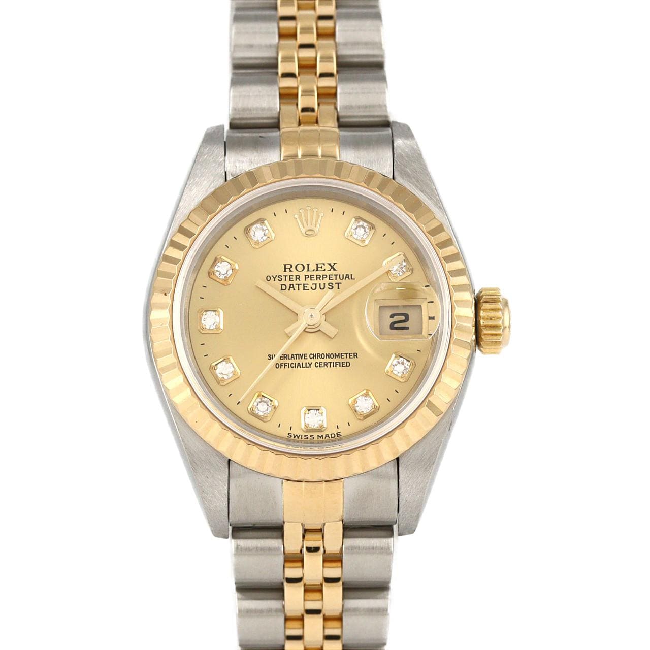 ROLEX Datejust 79173G SSxYG Automatic P number