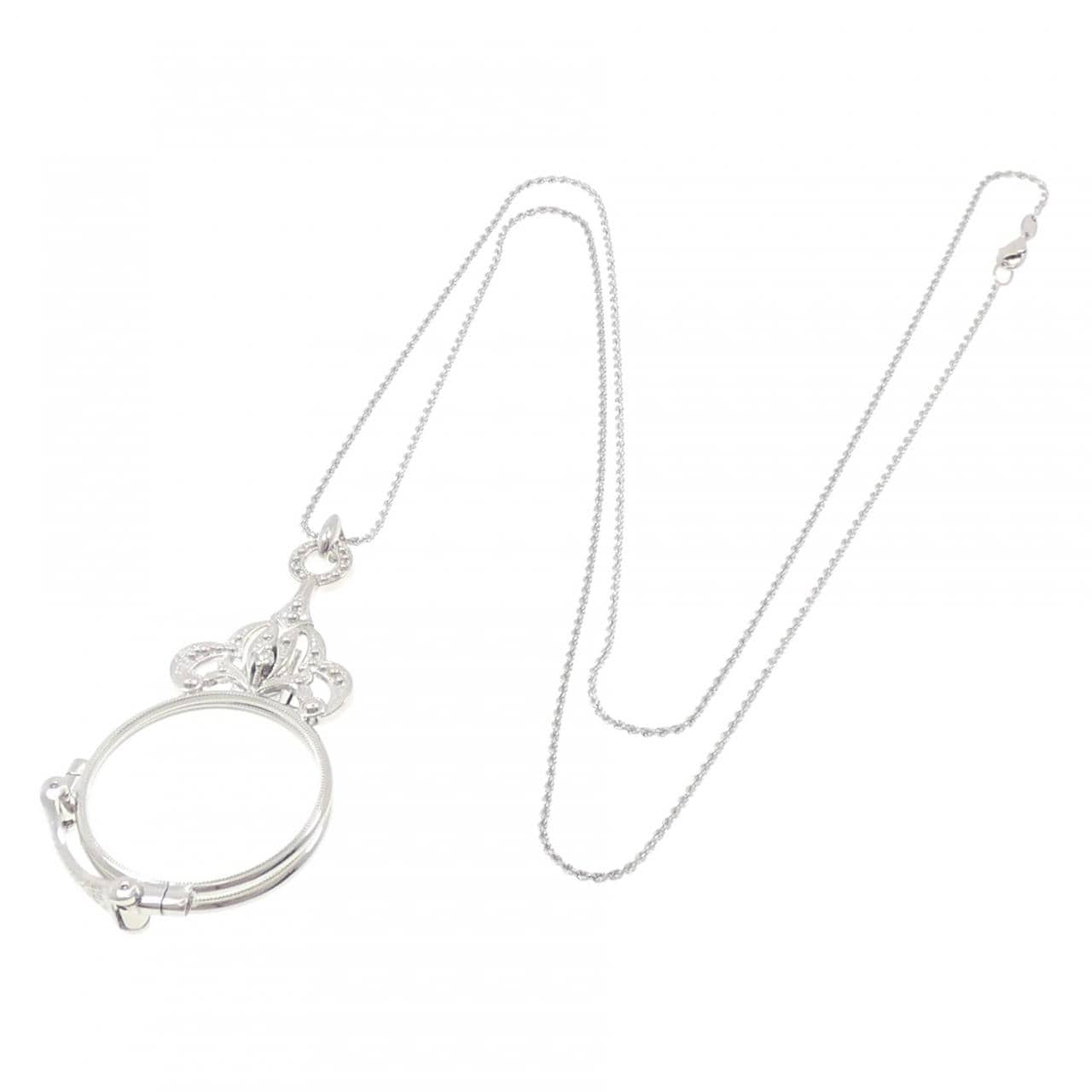 クイーン ダイヤモンド ネックレス 0.08CT