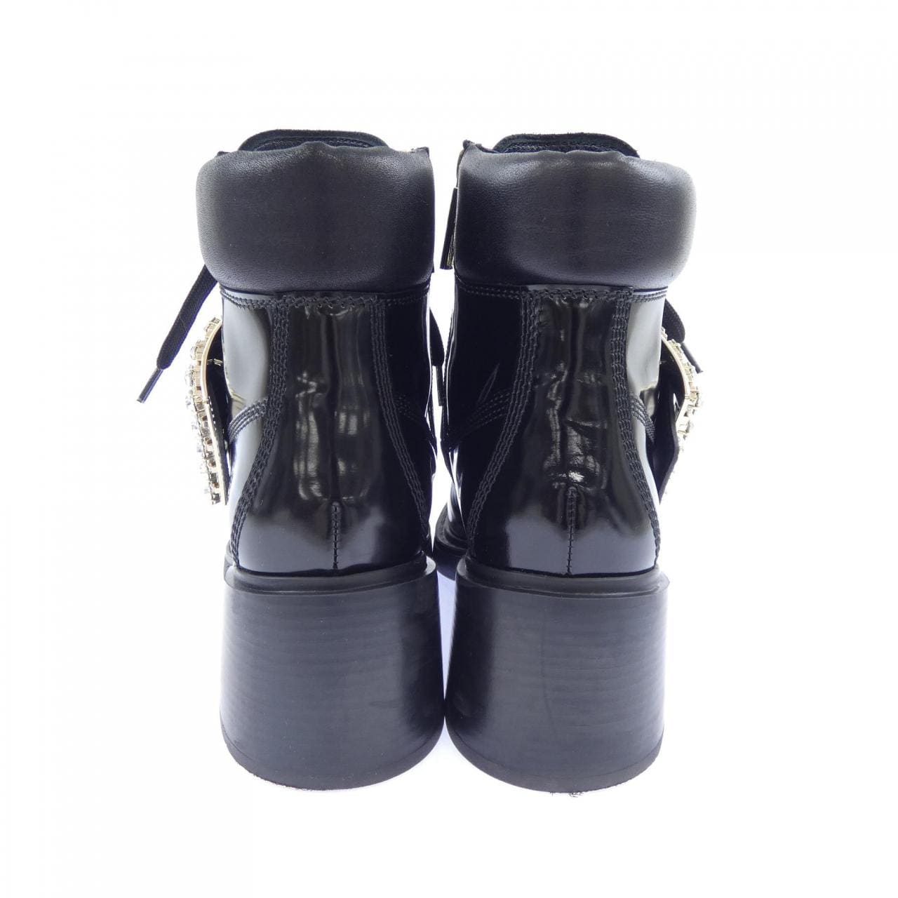 ロジェヴィヴィエ ROGER VIVIER ヴィヴ レンジャーストラスバックル ブーツ