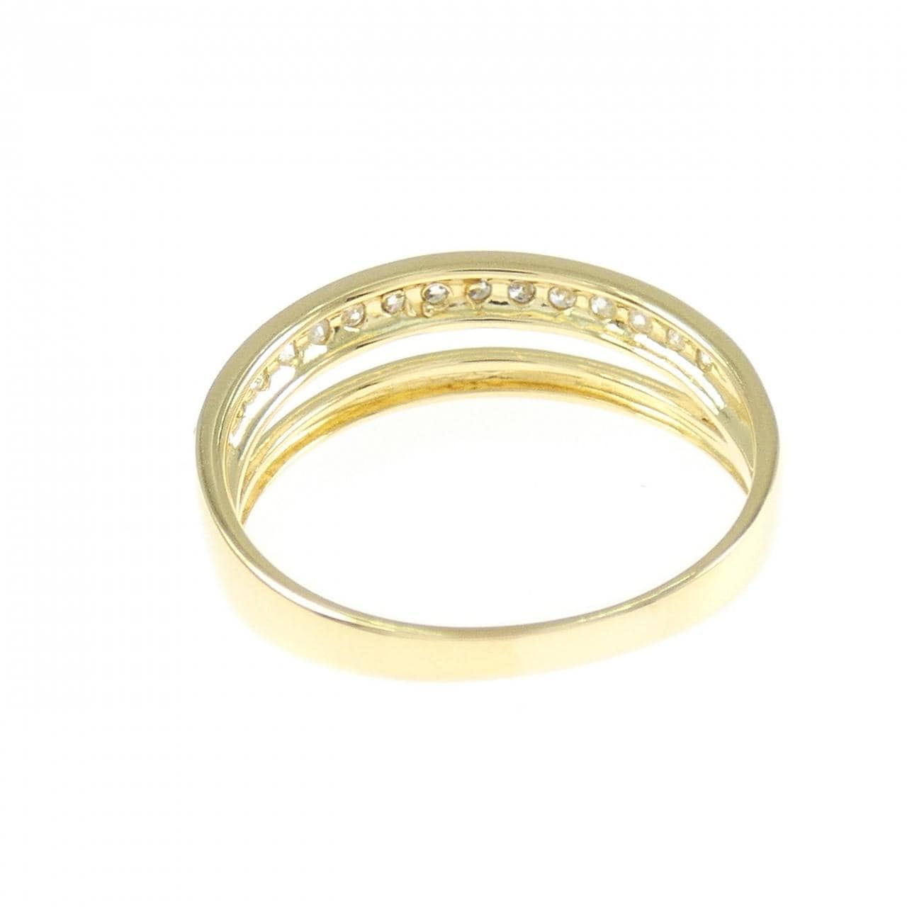 K18YG ダイヤモンド リング 0.20CT