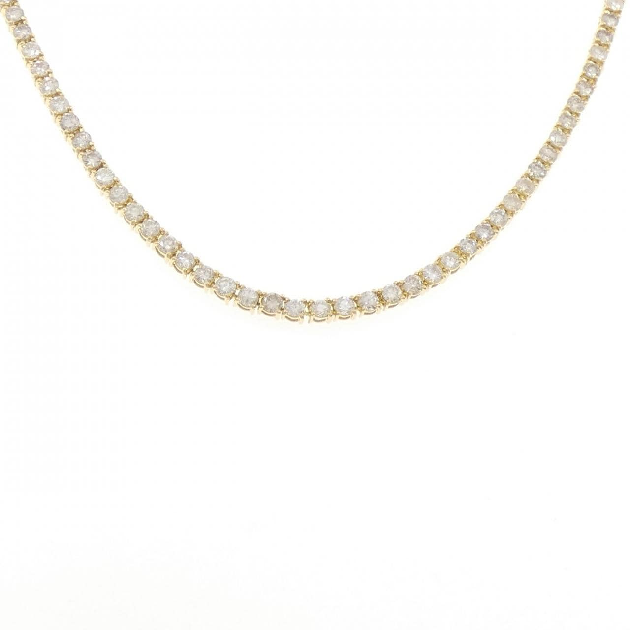 K18YG ダイヤモンド ネックレス 11.55CT