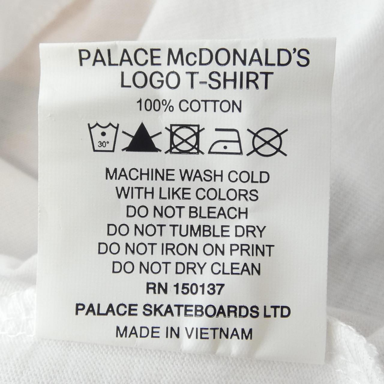 パレス PALACE MCDONALD'S Tシャツ