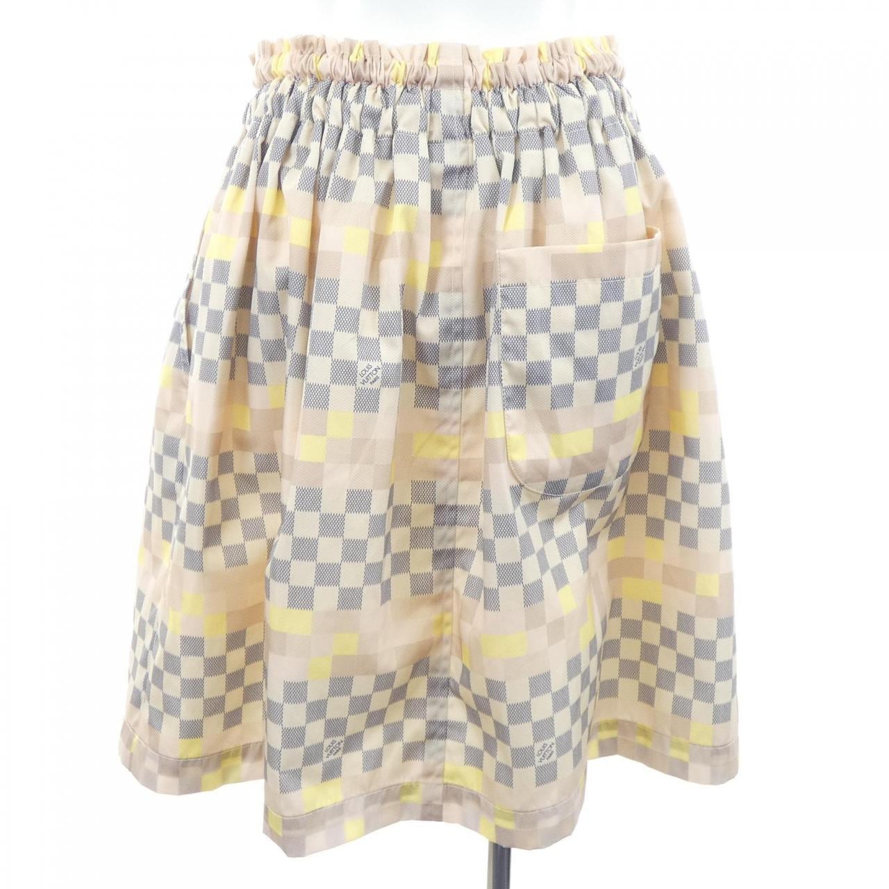 ルイヴィトン LOUIS VUITTON ピクセルダミエスカート FNSK01PY4 スカート