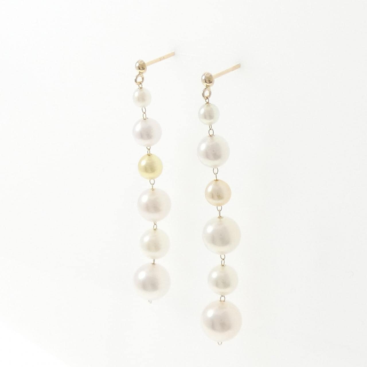 K14YG アコヤパール ピアス