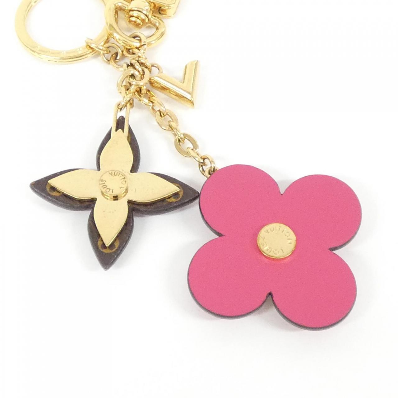 ルイヴィトン モノグラム キーホルダー ブルーミング フラワー M63084 キーホルダー