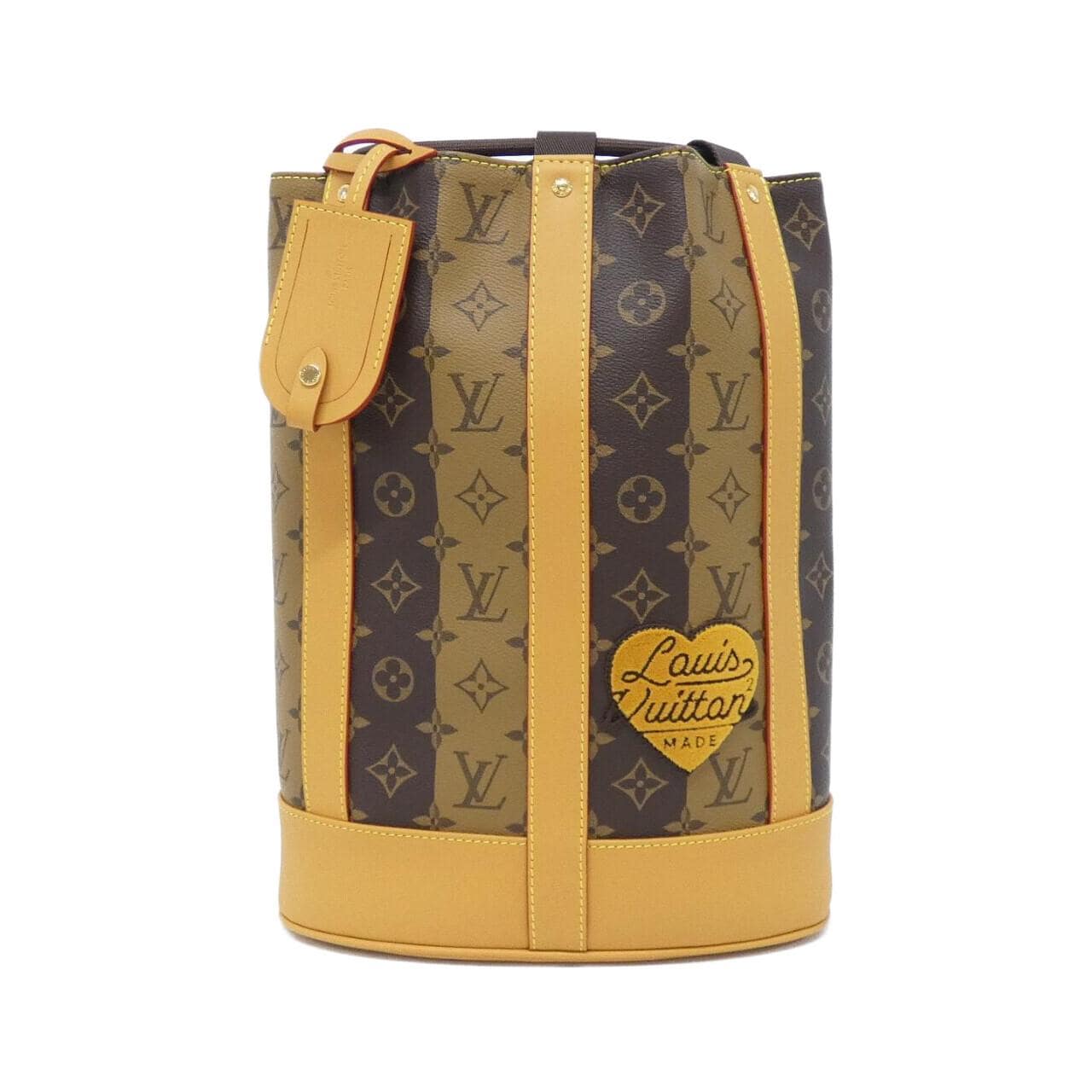 ルイヴィトン モノグラム ストライプ(LVスクエアード) ランドネ メッセンジャー M45968 ショルダーバッグ