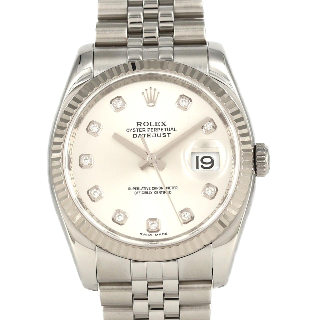 ロレックス デイトジャスト 116234G SSxWG 自動巻 V番