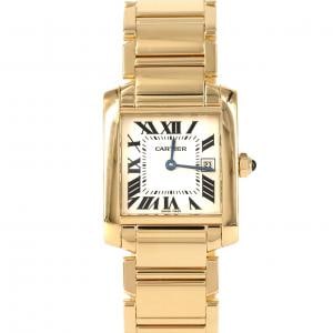 カルティエ タンクフランセーズMM YG W50014N2 YG クォーツ