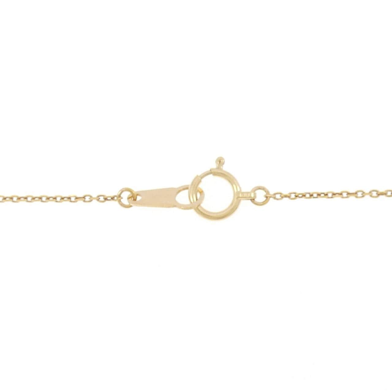 K18YG ダイヤモンド ネックレス 0.10CT