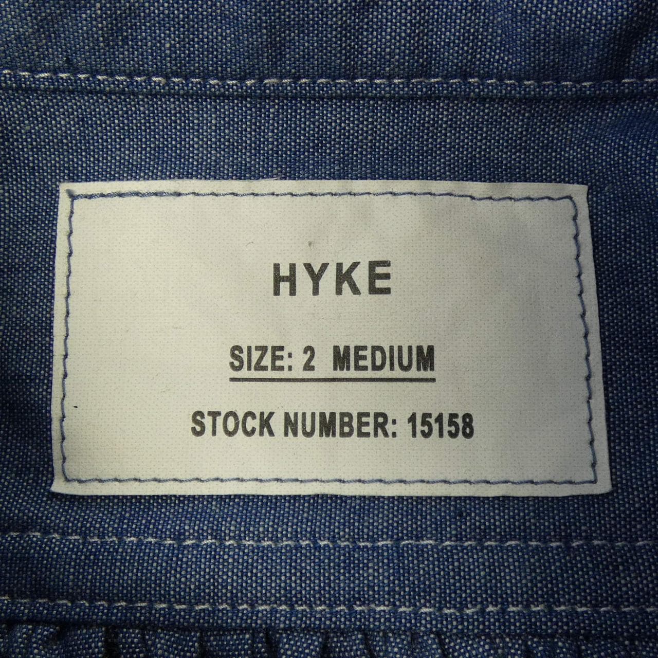 ハイク HYKE 221-15158 シャツ