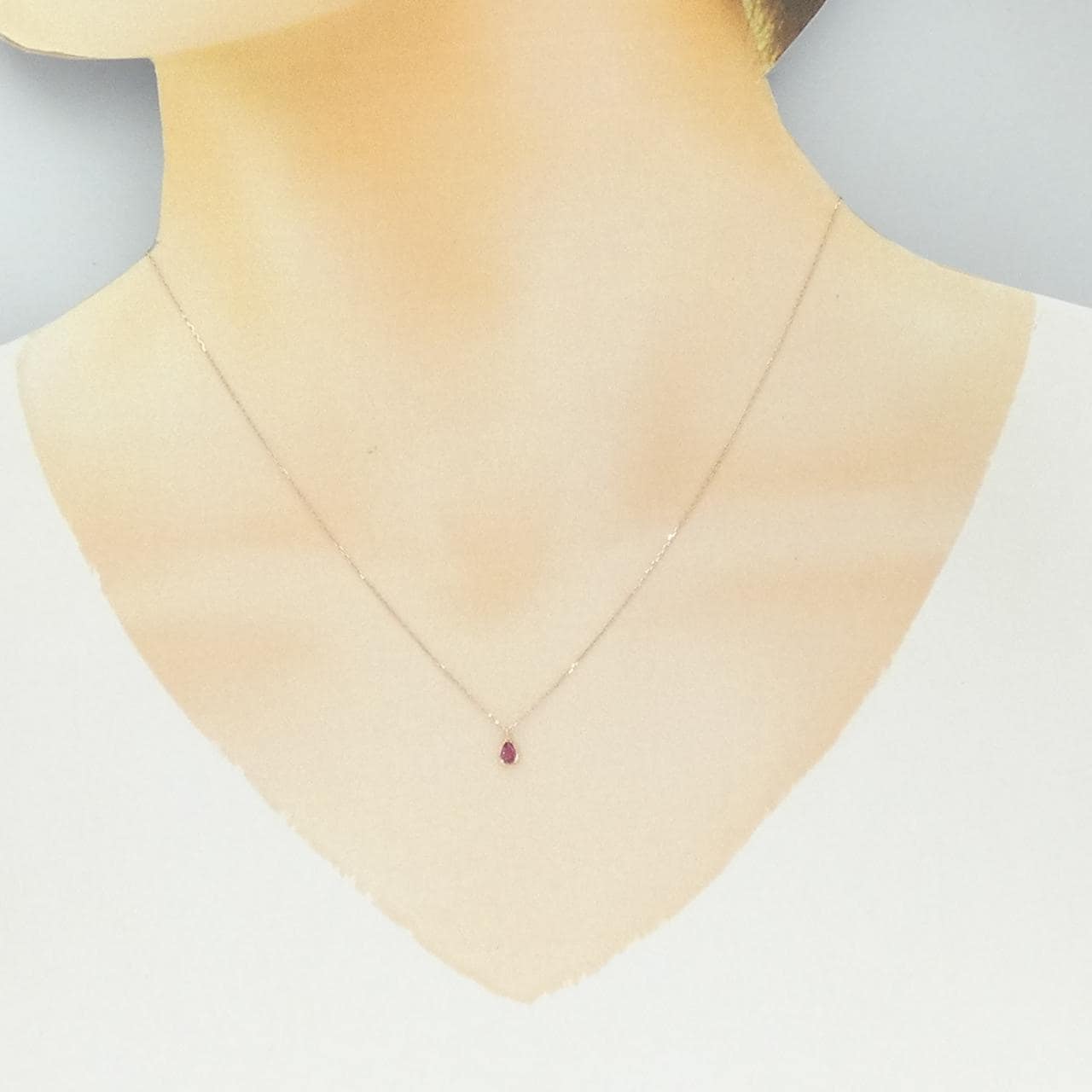 K10PG ruby necklace