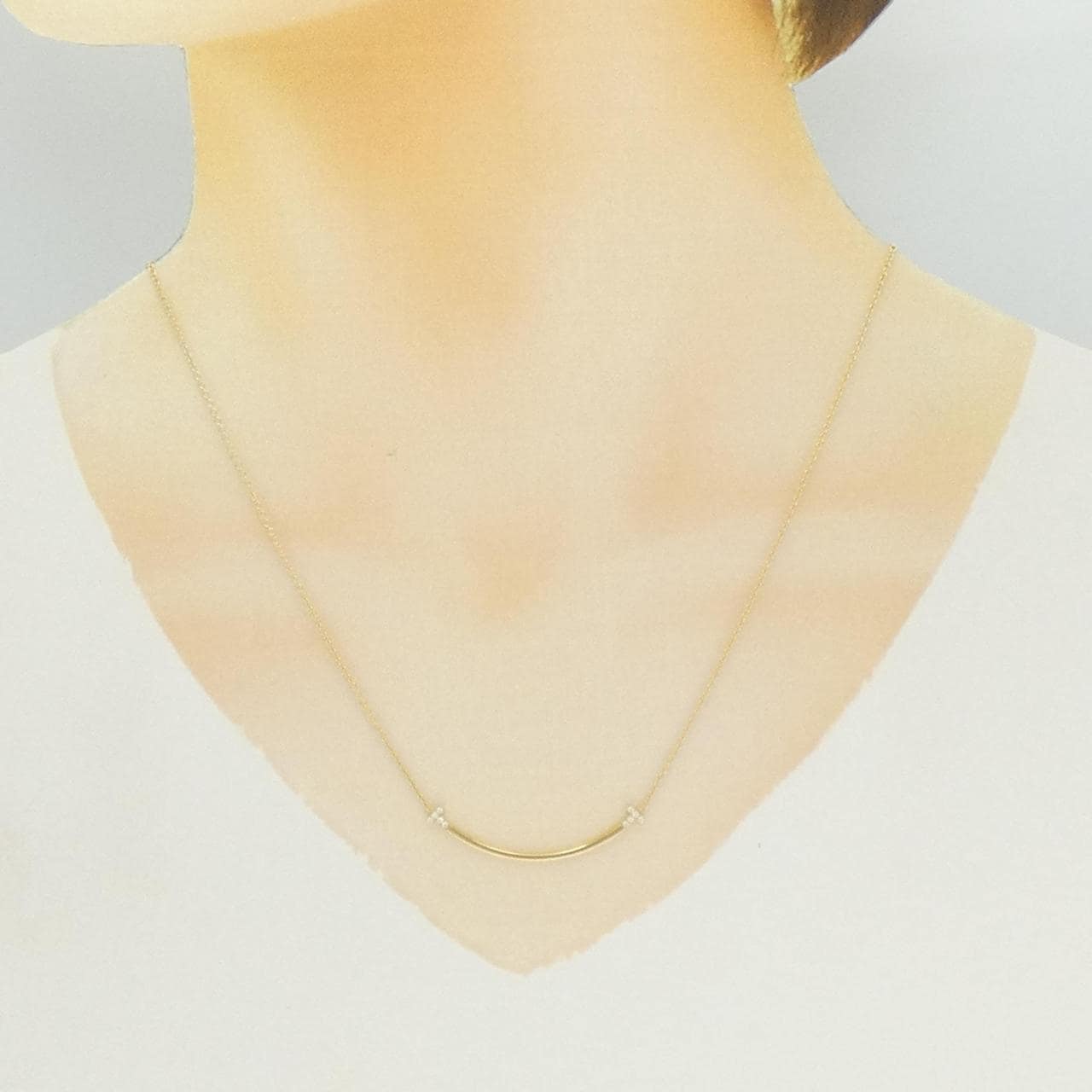 ティファニー Tスマイル スモール ネックレス