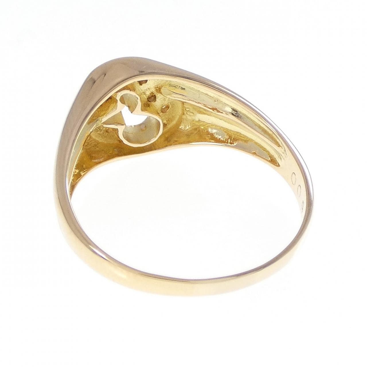 K18YG ダイヤモンド リング 0.09CT