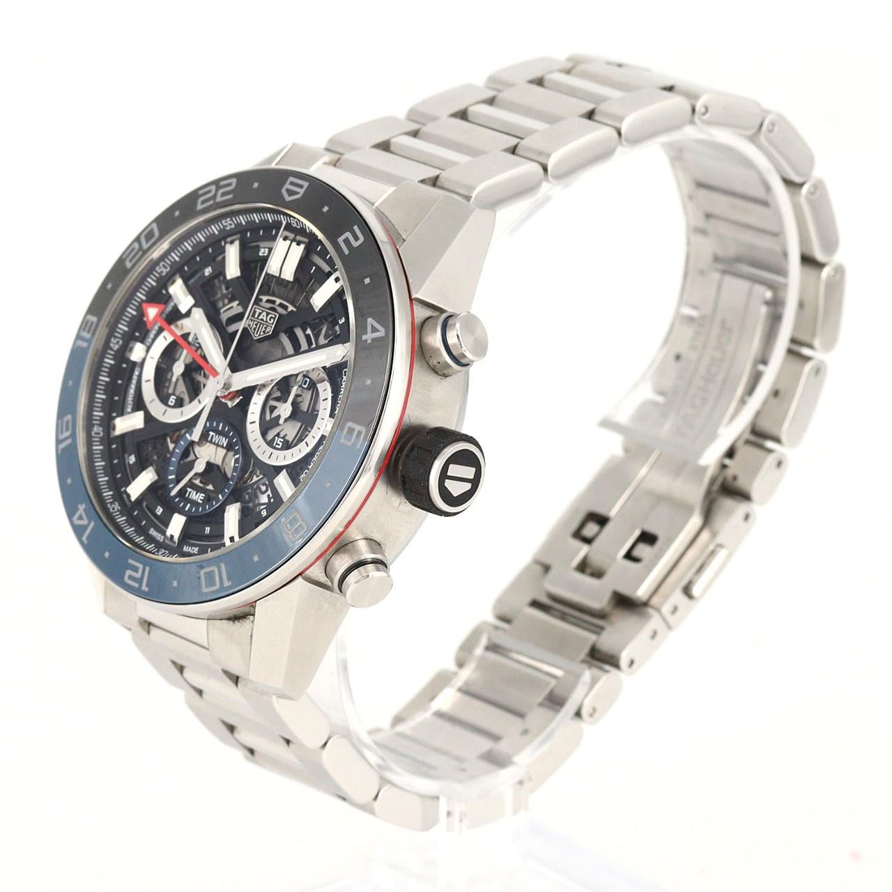 タグ･ホイヤー カレラ･キャリバーホイヤー02クロノGMT CBG2A1Z.FT6157 SS 自動巻