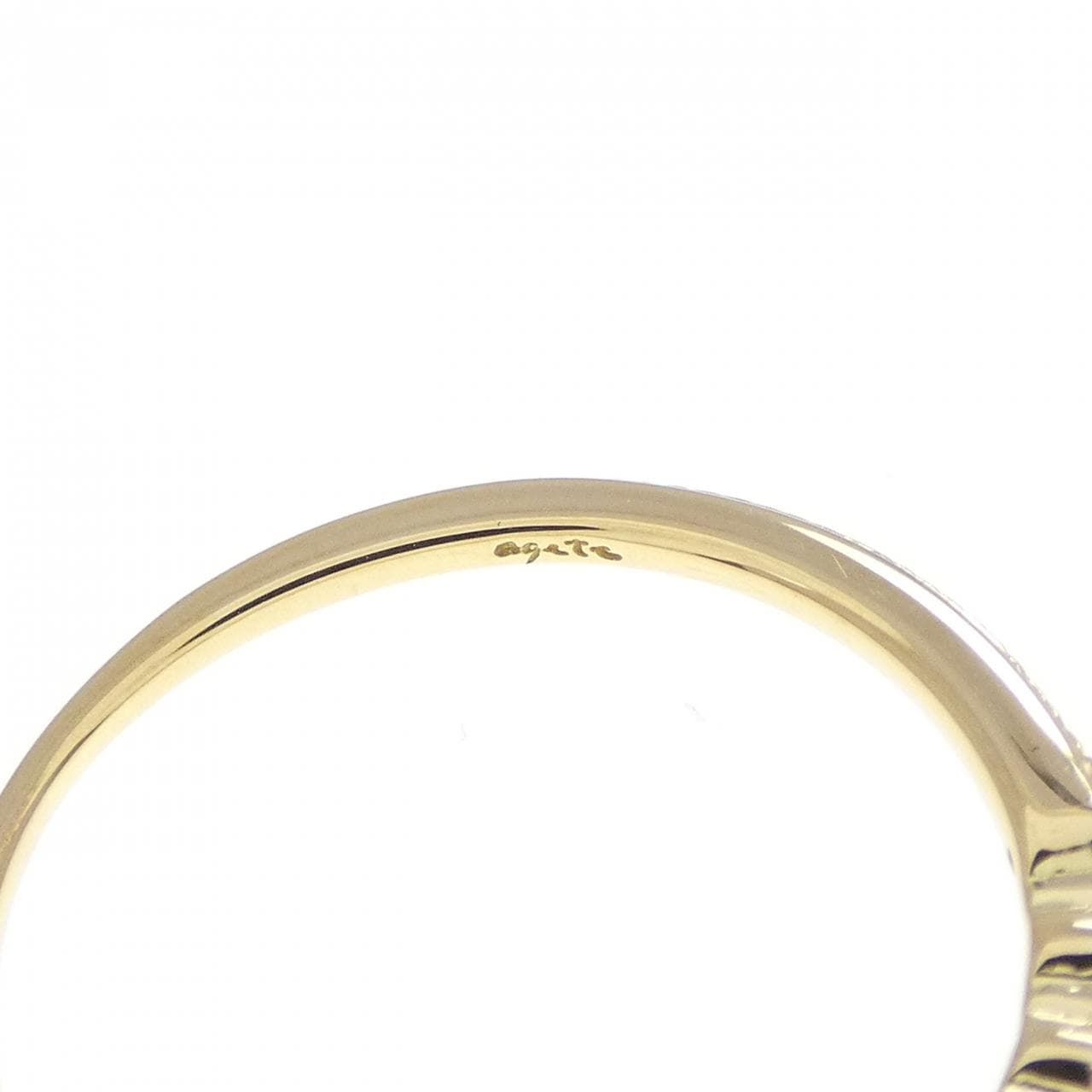 アガット ダイヤモンド リング 0.05CT