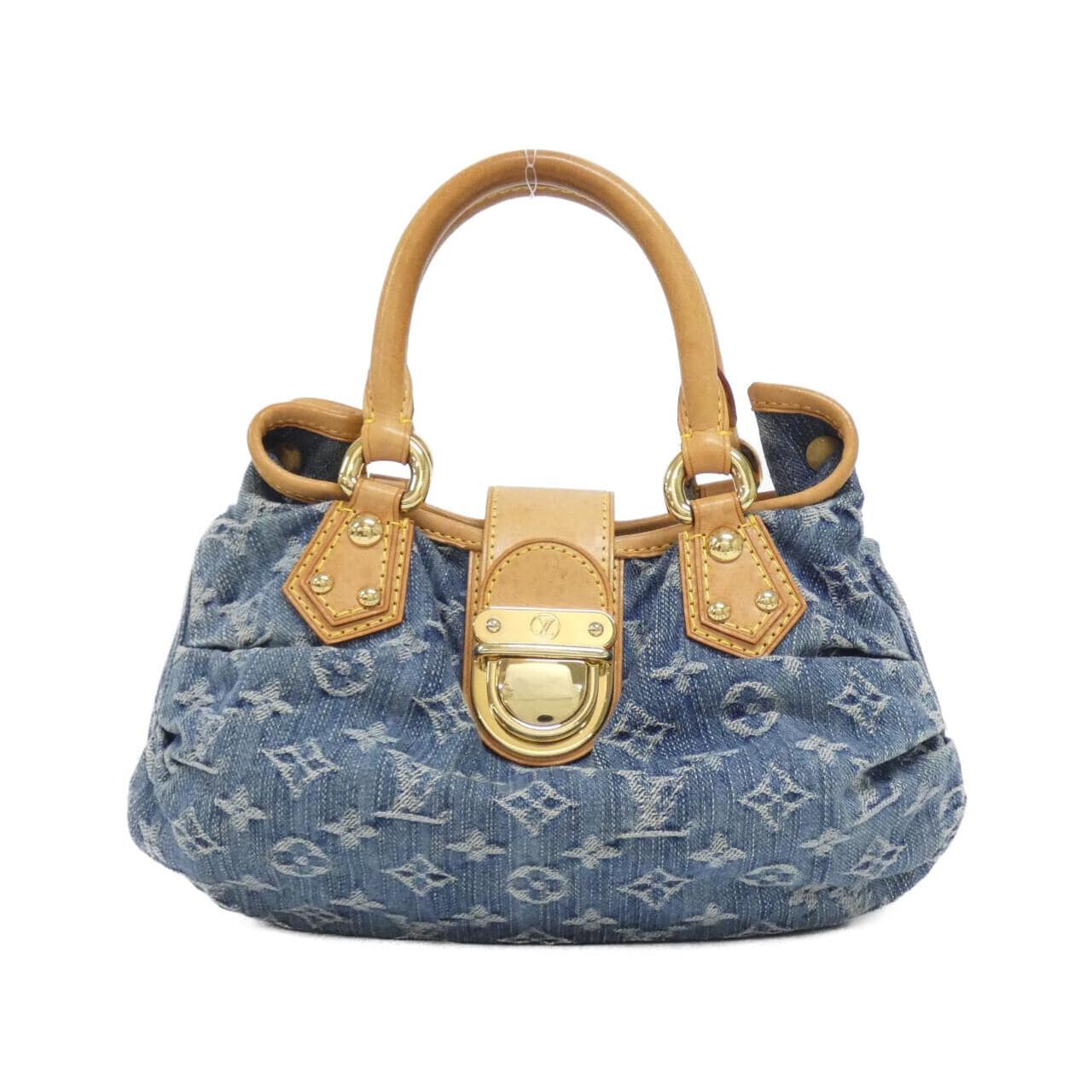 ルイヴィトン モノグラム デニム プリーティ M95020 バッグ