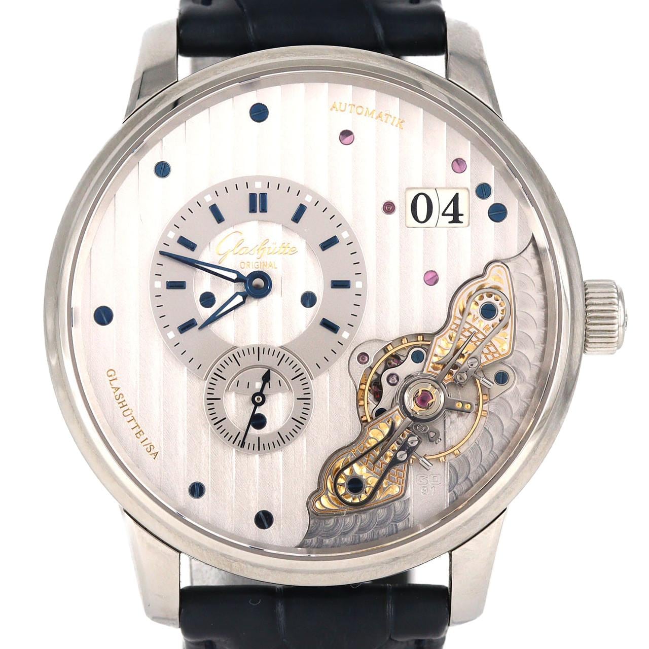 グラスヒュッテ･オリジナル パノマティックインバース 1-91-02-02-02-50 SS 自動巻