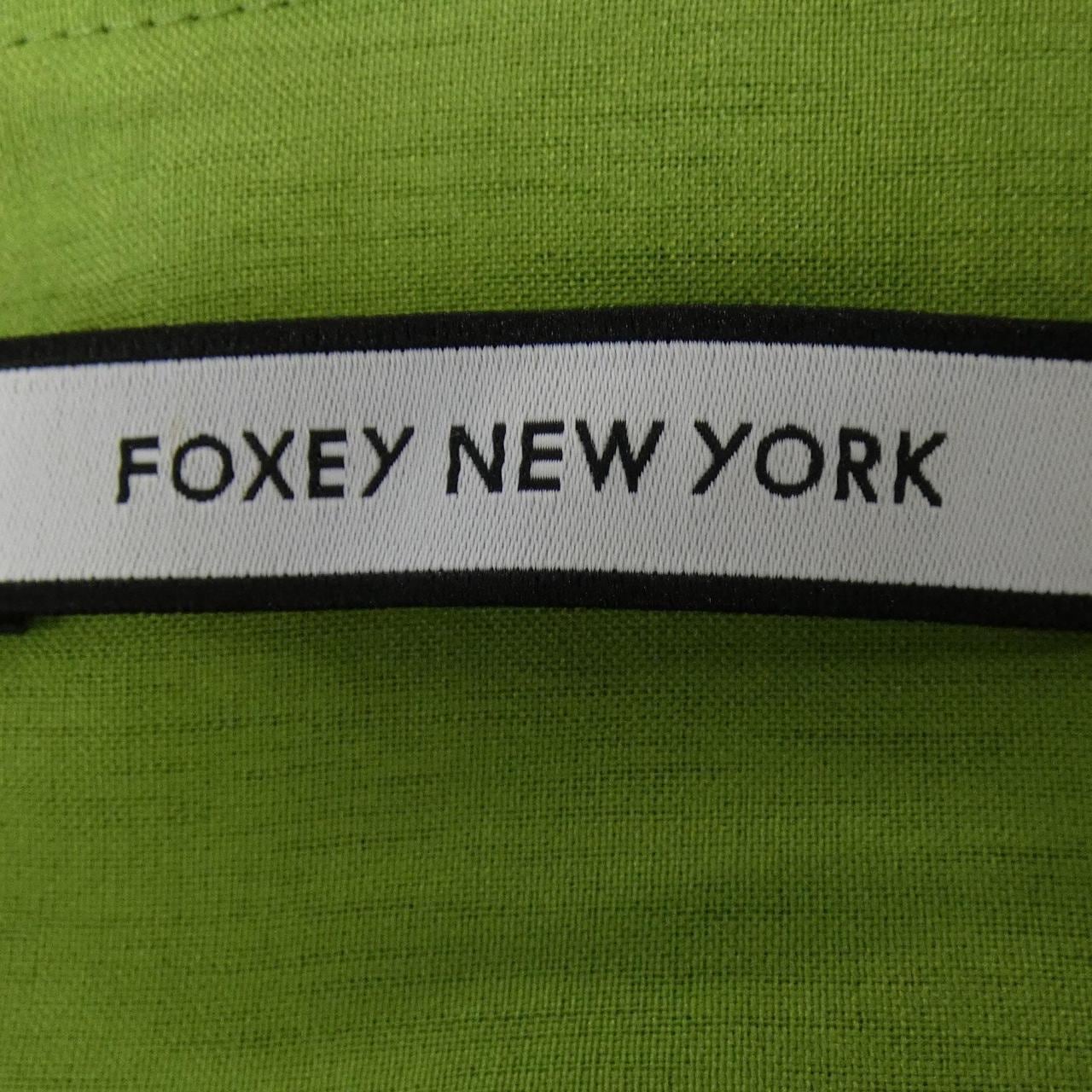 フォクシーニューヨーク FOXEY NEW YORK LINEN BOUQUET DRESS 44429 ワンピース