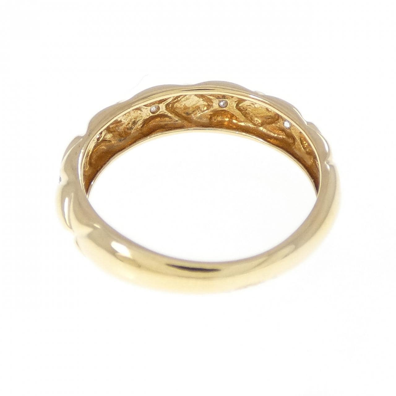 K18YG ダイヤモンド リング 0.05CT