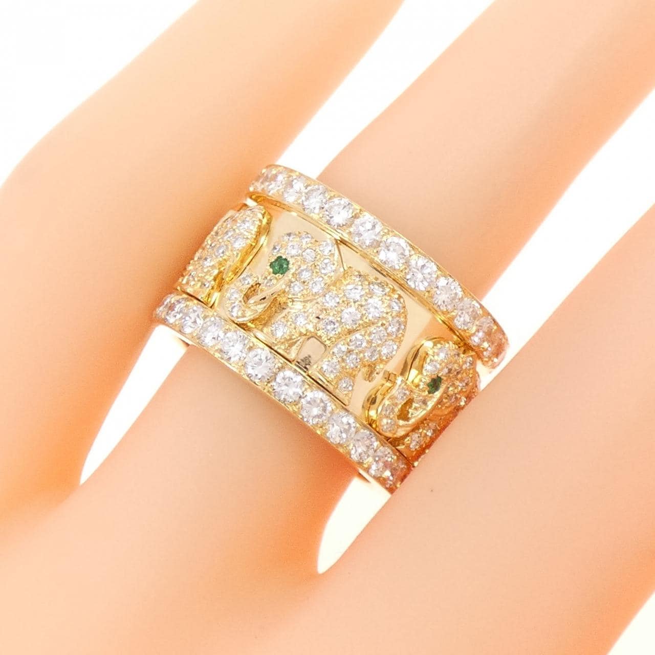 カルティエ エメラルド リング