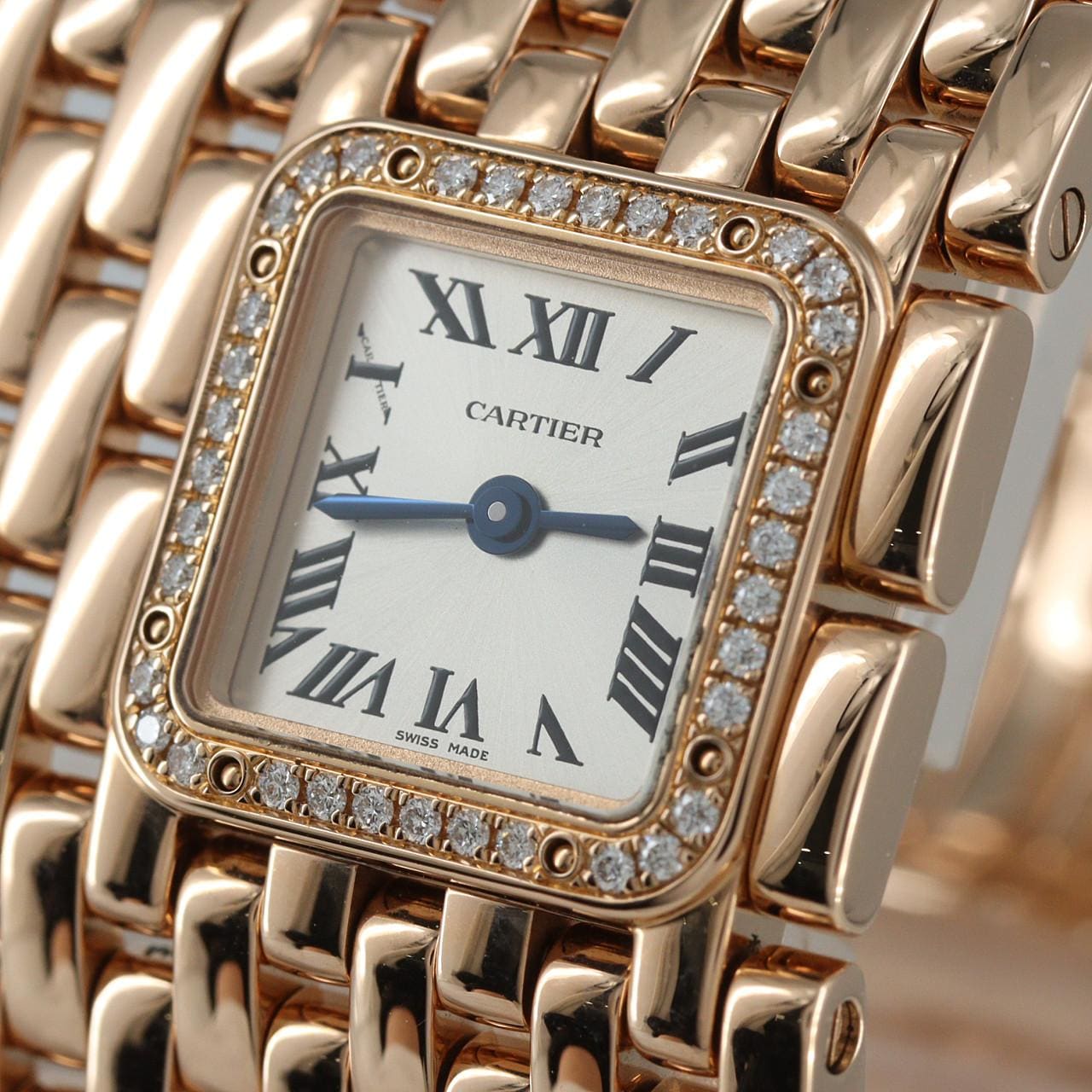 カルティエ パンテールドゥカルティエカフウォッチ/D WJPN0022 PG･RG クォーツ