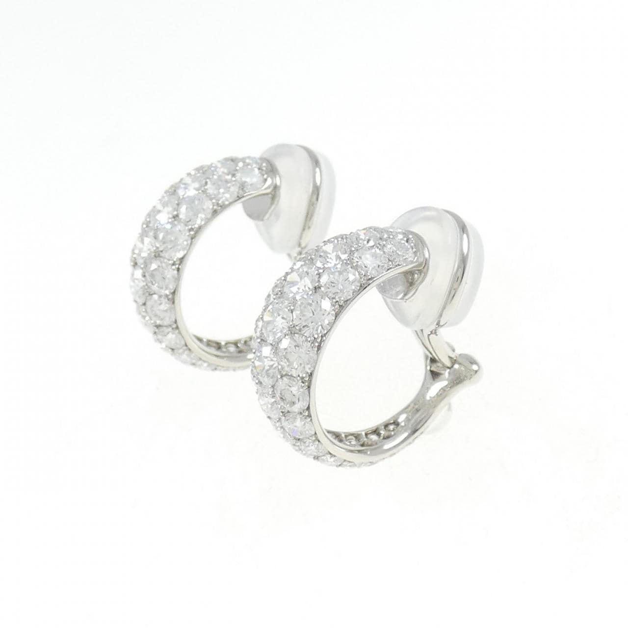 Gimel Diamond Earrings 3.544CT