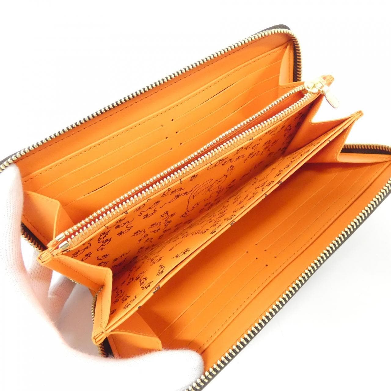 ルイヴィトン キャットグラム ジッピー ウォレット M63875 財布